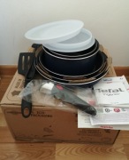 garnki patelnie tefal zestaw