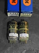 Para ECC81/12at7  "TUNGSRAM" 1971r. - NOS