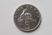 Jamajka 5 cents 1992r.