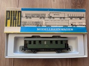 Model kolej zielony wagon Piko unikat