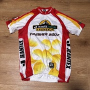 0021 Jeantex Transapl Finisher 2007 koszulka kolarska rowerowa L