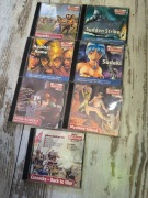 ZESTAW 7 GIER VINTAGE NA PC COMPUTER SPIELE 2000 - 2006 