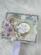 Eleganckie opakowanie na merci PREMIUM kartka na Komunię, pamiątka Komunii 