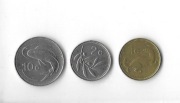 MALTA - ZESTAW 3X(1992-1995) - (1-2-10)CENTS