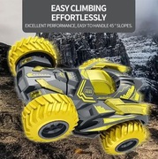 Dla dzieci samochód zolty z obrotem pionowymi