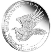 1 oz silver WEDGE TAILED EAGLE 2014  PCGS MS70