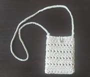 Torebeczka / saszetka szydełkowa handmade