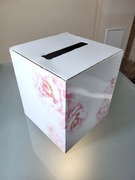 Ozdobne Pudełko na Koperty Prezentowe Ślub Wesele