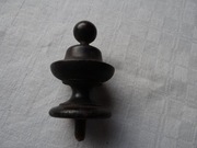 Tralki Sterczyny gałki zegara stare