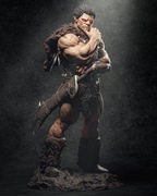 Zodd Berserk Human Form Figurka 40cm 1/6 Ręcznie Malowana Z1