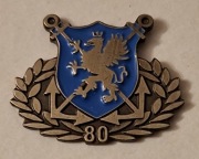 Odznaka Yacht Klub Gryf Gdynia 80 lat