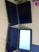 2szt Delli E6420 4gb ram ,i5,baterie jeszcze trzymają matryce uszkodzone