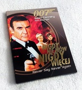 James Bond "Nigdy nie mów nigdy więcej" - film z 1983 r. - DVD.