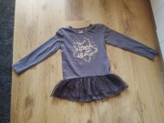 Cool club cudna dłuższa bluzka grafit r. 134cm 7l+ idealn