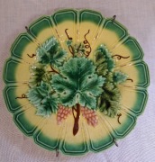 Talerz z majoliki do zawieszenia Sarreguemines 