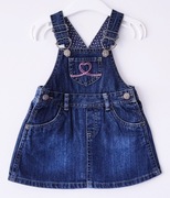 Jeansowa sukienka ogrodniczka MotherCare 68