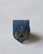Herb miasta Zgorzelec przypinka pin odznaka wpinka