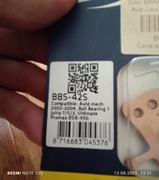 Okładziny hamulcowe tarczowe Avid