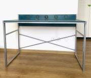 Biurko, turkusowe, jedyny egzemplarz, solidne!