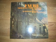 Faure-Sonatas for Violin & Piano..Kuronuma,Panenka. NM