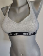 Markowy top bokserka Reebok krótka bluzeczka sportowa r 36 S usztywniany