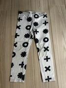 Białe legginsy 98/104 OX Kółko Krzyżyk