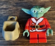 LEGO Star Wars Santa Yoda sw0358 Minifigurka z Kalendarza Adwentowego