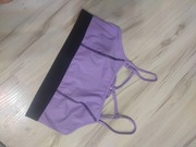Shein stanik sportowy M fioletowy