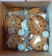 4 x FIT przekąska z płatkami owsianymi żurawiną jabłkami czekoladą 