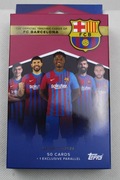 Topps FC Barcelona 2021/22 Karty Hanger BOX