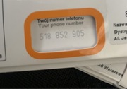 Numer telefonu sieć Orange