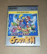 Gra Super Mario LAND 2 6 Golden Coins Nintendo Game Boy Gameboy (JAPAN) BOX