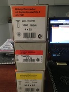 Śruby wkręty różne rozmiary 1 000 szt.