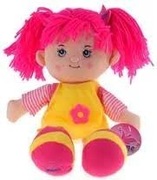 MIĘKKA LALKA PRZYTULANKA 35 Cm BRIMAREX PLAYME