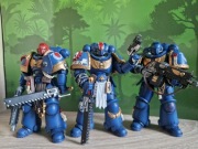 Joy Toy Warhammer 40k Space Marine 2 JOYTOY 3 Figurki Figures  Ultramarines
