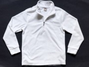 BRUGI biała bialutka bluza polarowa 122-128 prawie nowa