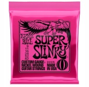 Struny do gitary elektrycznej Ernie Ball 2223 Super Slinky Nickel 9-42