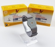 Opaska ochronna na sensor FreeStyle Libre 2 - SZARA