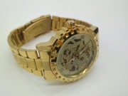 Zegarek męski Winner automat szkielet bransoleta