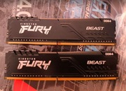 Pamięć ram Kingston Fury Beast 16GB (2x8GB) DDR4 3200 MHz 16 CL
