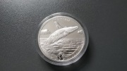 Wieloryb The Whale 2020r Kongo 1oz uncja srebrna moneta 999