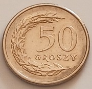 50 gr groszy 1990 r. 