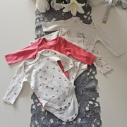 body niemowlęce r. 62, 4-pak zestaw