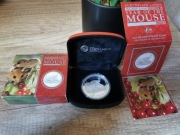 Srebrna moneta Rok Mysz Mouse Proof 1 uncja 2008 r