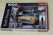 Puzzle 1000 elementów TAXI całkowicie NOWE