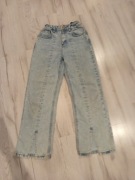 Dziewczęce spodnie Reserved z szerokimi nogawkami Rozmiar 152 cm Stan bdb