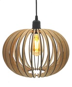 [WOODY MOODY] Lampa wisząca GLOBE 1xE27