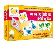 MEMORY ANGIELSKIE SŁÓWKA. GRA EDUKACYJNA - NAUKA ANGIELSKIEGO Adamigo