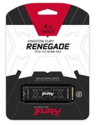 Kingston 4TB M.2 PCIe Gen4 NVMe Fury Renegade SSD Gwarancja
