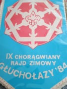 Proporczyk z rajdu Głuchołazy 84
